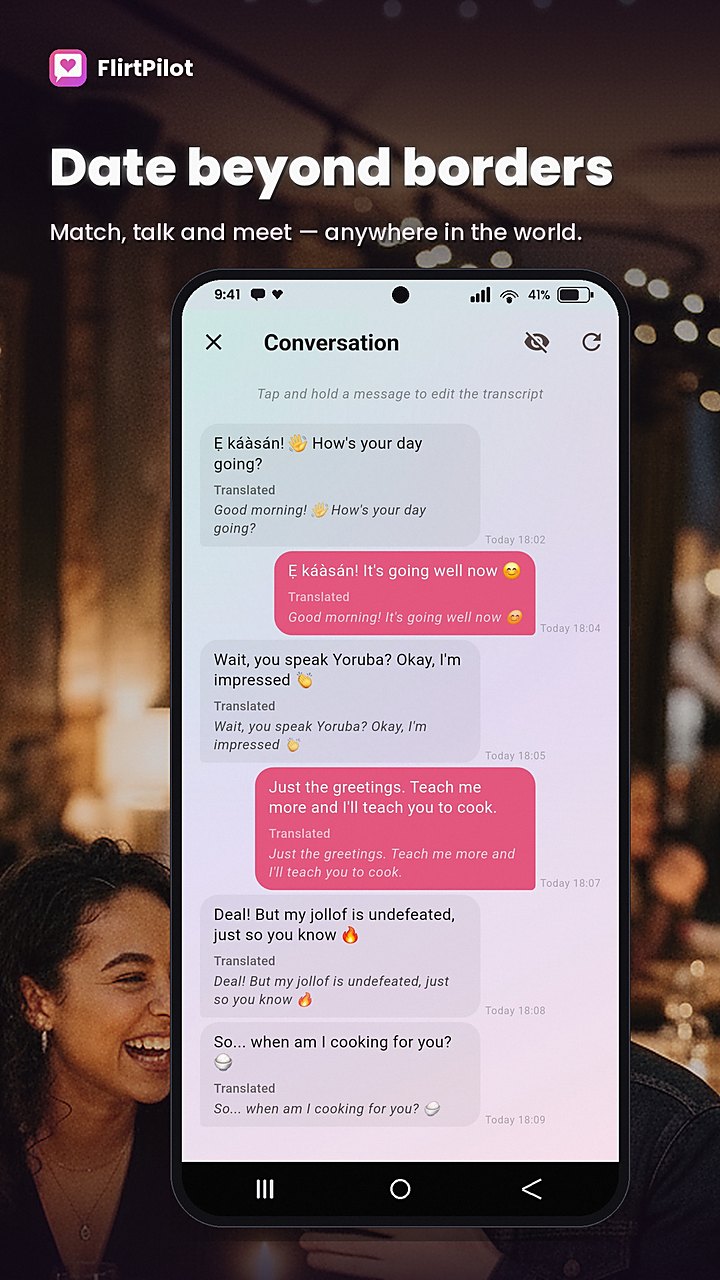 FlirtPilot — Date beyond borders